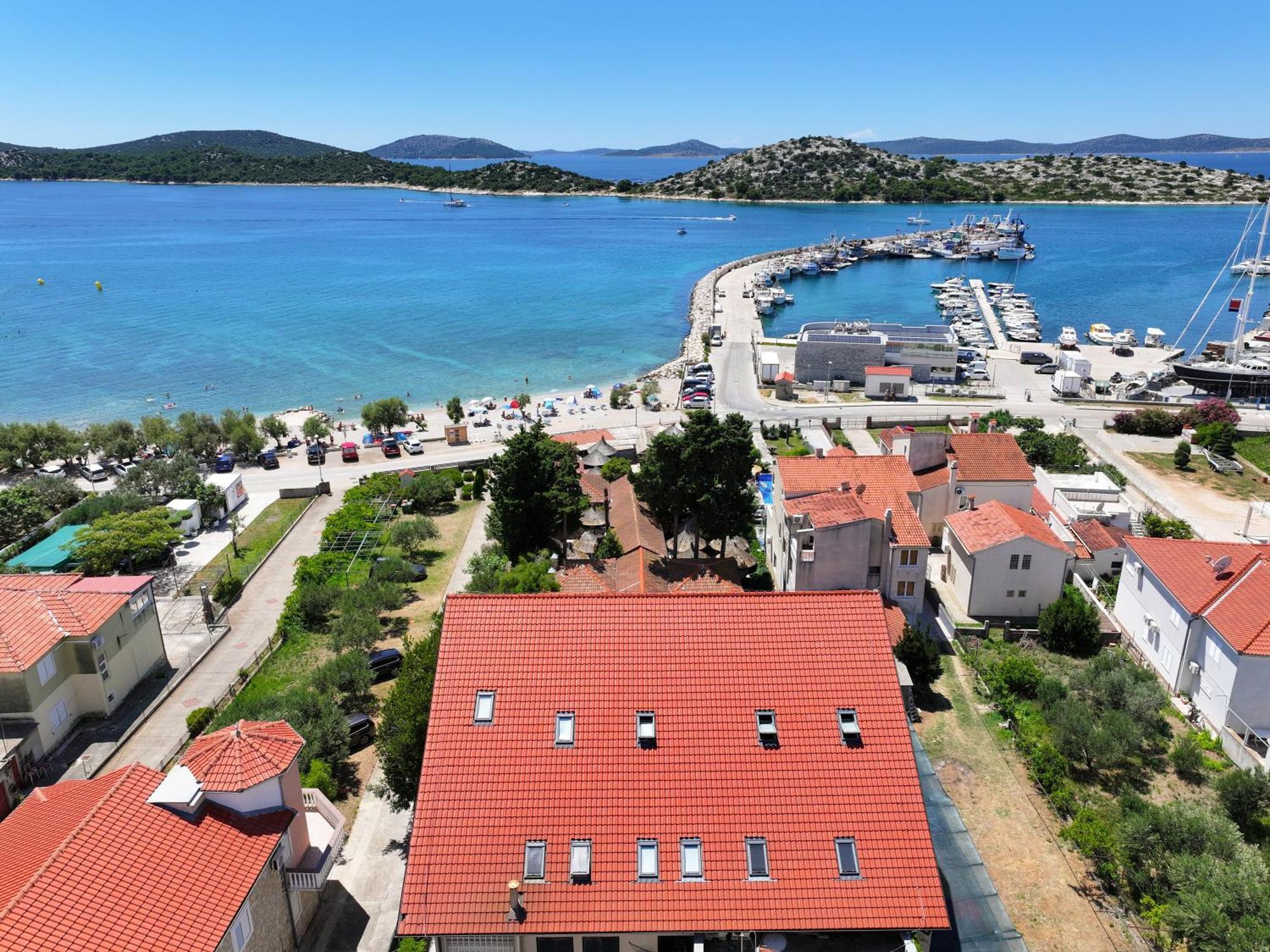 Villa Lana Tribunj  Bagian luar foto