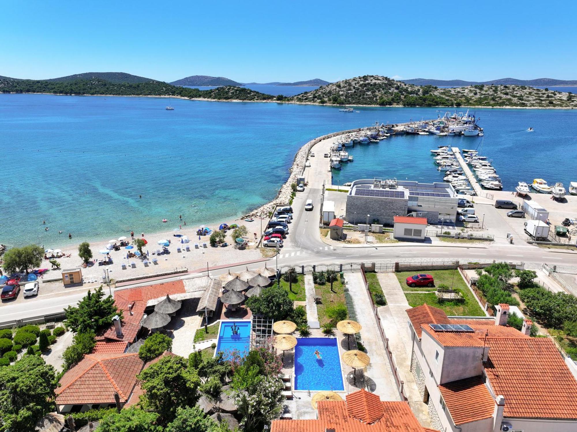 Villa Lana Tribunj  Bagian luar foto